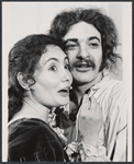 Publicity photograph of Kathleen Widdoes and Timothy Jerome in the stage production The Beggar's Opera