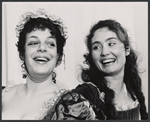 Publicity photograph of Marilyn Sokol and Kathleen Widdoes in the stage production The Beggar's Opera