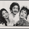 Publicity photograph of Kathleen Widdoes, Timothy Jerome, and Marilyn Sokol in the stage production The Beggar's Opera