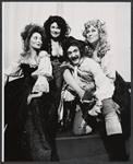 Publicity photograph of Irene Frances Kling, Tanny McDonald, Timothy Jerome, and Lynn Ann Leveridge in the stage production The Beggar's Opera