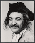 Publicity photograph of Timothy Jerome in the stage production The Beggar's Opera