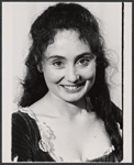 Publicity photograph of Kathleen Widdoes in the stage production The Beggar's Opera