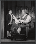 Jerry Schaefer and Robert Preston in the stage production Ben Franklin in Paris