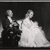 Robert Preston and Ulla Sallert in the stage production Ben Franklin in Paris