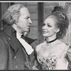 Robert Preston and Ulla Sallert in the stage production Ben Franklin in Paris