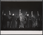 Scene from the stage production Ben Franklin in Paris