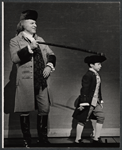 Robert Preston and Jerry Schaefer in the stage production Ben Franklin in Paris