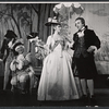 Oliver Clark, Ulla Sallert, and Bob Kaliban in the stage production Ben Franklin in Paris