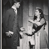 Franklin Kiser and Susan Watson in the stage production Ben Franklin in Paris