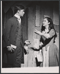 Franklin Kiser and Susan Watson in the stage production Ben Franklin in Paris
