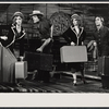 Margery Cohen, Jerry Lanning, Judy Lander, and Hal Watters in the stage production Berlin to Broadway with Kurt Weil