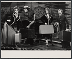 Margery Cohen, Jerry Lanning, Judy Lander, and Hal Watters in the stage production Berlin to Broadway with Kurt Weil