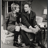 Marian Hailey and Edward Woodward in the stage production The Best Laid Plans