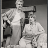 Polly Rowles and Marian Hailey in the stage production The Best Laid Plans