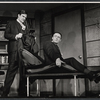 Kenneth Mars and Edward Woodward in the stage production The Best Laid Plans