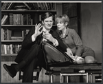 Kenneth Mars and Marian Hailey in the stage production The Best Laid Plans