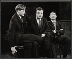 William Christopher, Patrick Carter and Patrick Horgan in the 1963 tour of the stage production Beyond the Fringe