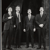 William Christopher, Paxton Whitehead, Patrick Carter and Patrick Horgan in the 1963 tour of the stage production Beyond the Fringe