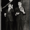 Patrick Carter and Patrick Horgan in the 1963 tour of the stage production Beyond the Fringe