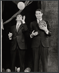 Patrick Carter and Patrick Horgan in the 1963 tour of the stage production Beyond the Fringe