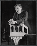 William Christopher in the 1963 tour of the stage production Beyond the Fringe