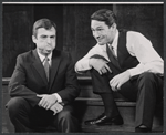 Patrick Carter and Patrick Horgan in the 1963 tour of the stage production Beyond the Fringe