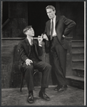 William Christopher and Paxton Whitehead in the 1963 tour of the stage production Beyond the Fringe