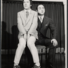 Merwin Goldsmith and unidentified in the stage production Wanted