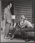 Laurence Haddon, June Havoc and Larry Hagman in the stage production The Warm Peninsula
