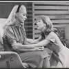 June Havoc and Julie Harris in the stage production The Warm Peninsula