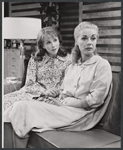 Julie Harris and June Havoc in the stage production The Warm Peninsula