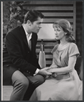 Farley Granger and Julie Harris in the stage production The Warm Peninsula