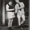 John McGiver and Bob Dishy in the stage production A Way of Life