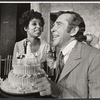 Ruby Dee and James Broderick in the stage production Wedding Band