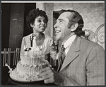 Ruby Dee and James Broderick in the stage production Wedding Band