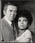James Broderick and Ruby Dee in the stage production Wedding Band