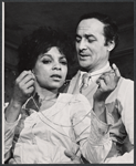 Ruby Dee and Robert Loggia in the stage production Wedding Band