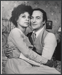 Ruby Dee and Robert Loggia in the stage production Wedding Band