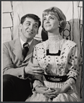 Barry Primus and Isobel Robins in the stage production Wet Paint