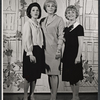 Linda Lavin, Isobel Robins and unidentified in the stage production Wet Paint