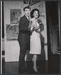 Barry Primus and Linda Lavin in the stage production Wet Paint