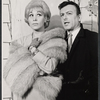 Gene Allen [right] and unidentified in the stage production Wet Paint