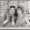 Bill McCutcheon and Isobel Robins in the stage production Wet Paint