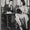 Gene Allen and Linda Lavin in the stage production Wet Paint