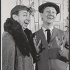 Bill McCutcheon and unidentified [left] in the stage production Wet Paint