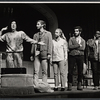 Paul Ford, Russell Horton, Heidi Vaughn, Gregory Rozakis and Roy Providence in the stage production What Did We Do Wrong?