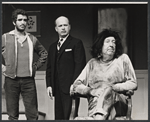 Gregory Rozakis, Hugh Franklin and Paul Ford in the stage production What Did We Do Wrong?
