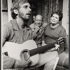 Russell Horton, Paul Ford and Philippa Bevans in the stage production What Did We Do Wrong?