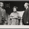 Russell Horton, Philippa Bevans and Paul Ford in the stage production What Did We Do Wrong?