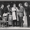 Roy Scheider, Abe Vigoda, Dennis O'Keefe, Frank Campanella and unidentified in the stage production What Do You Really Know about your Husband?